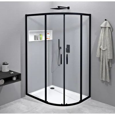 Obrázok produktu pre SIGMA SIMPLY BLACK Sprchový kút kvadrant 1200x900 mm, R550, L/R, číre sklo