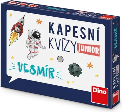 Obrázok produktu pre Vrecková kvízová hra DINO Toys Junior - Vesmír