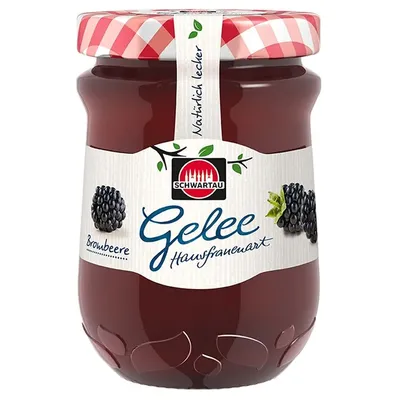 Zdjęcie produktu dla Schwartau galaretka jeżynowa do smarowania 200g