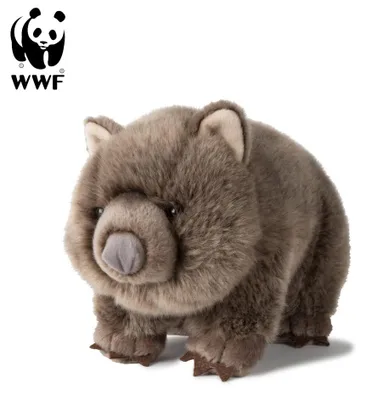 Produktbild von WWF Plüschtier Wombat (28cm) lebensecht Kuscheltier Stofftier Plüschfigur
