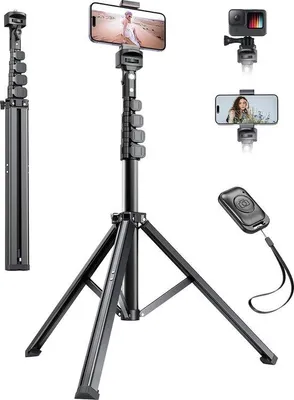 Obrázok produktu pre Stabilný statív s dĺžkou 170 cm pre mobilný telefón s diaľkovým ovládaním