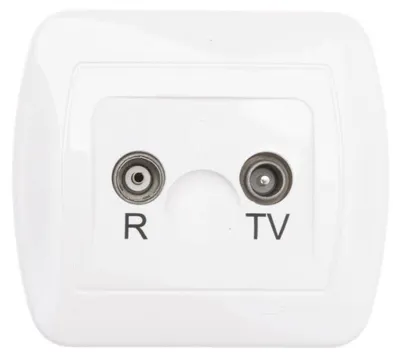 Imagen del producto de Contactos Simon AA10/11, color blanco, plástico, IP20, 90 mm, 36 mm, 80,5 mm