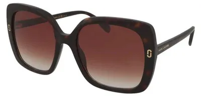 Produktbild von Marc Jacobs MJ 1138/S DARK HAVANA/BROWN SHADED 56/19/140 Damenbrillen Sonnenbrillen
