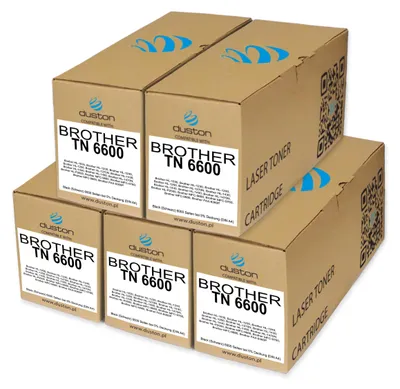 Produktbild von 5x TN6600, TN-6600, TN430 Toner  Compatible con Brother HL-1030 1230 1240 1250 1270 1430 1440 1450 1470 MFC-9660 9760 9880 FAX-8360