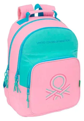 Produktbild von Safta Benetton 20l 32x42x15 Cm Rucksack Rosa  Kinder Rosa One Size