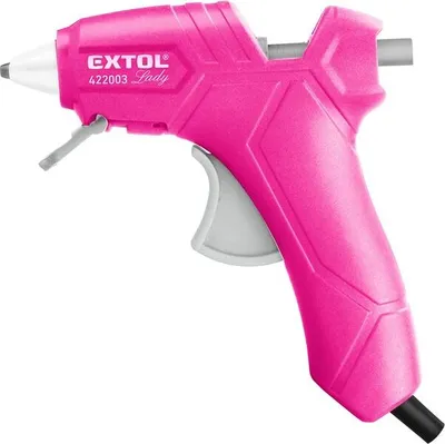 Produktbild von EXTOL LADY 422003 Heißklebepistole, 7,2 mm, 25 W, rosa