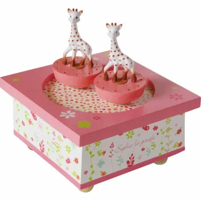 Produktbild von Holz Spieldose Sophie The Giraffe