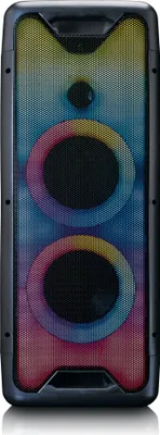 Produktbild von Lenco PA-200BK - PA-Anlage - 100 Watt RMS - Bluetooth® - Frontbeleuchtung - Fernbedienung