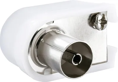 Produktbild von Schwaiger WST20 532, F-Typ, F, Weiblich, 90°, Weiß