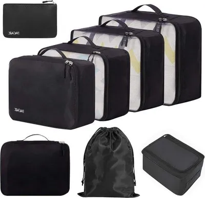 Produktbild von Famanu Packwürfel Set 8-teilig - Organisatoren für Reiseaccessoires
