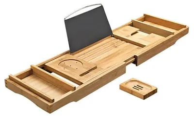 Obrázek produktu pro Autronic Odkládací stolek na vanu AUP-E1088 NAT
