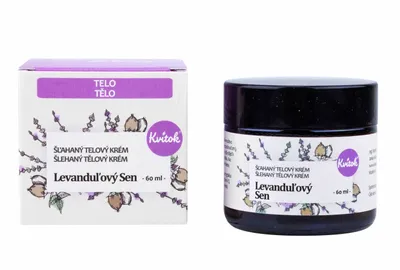 Obrázek produktu pro Kvitok Šlehaný tělový krém Levandulový sen 60 ml