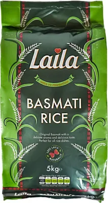 Produktbild von Laila Basmati Langkorn Reis 5kg