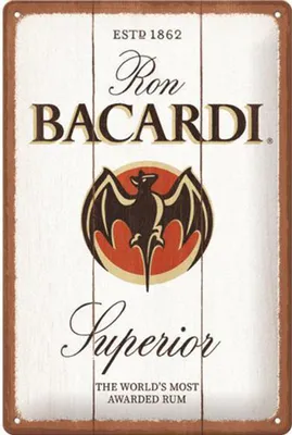 Zdjęcie produktu dla Plakat 20X30 Bacardi Superior Whit