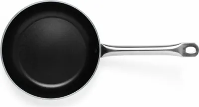 Immagine prodotto di Comas Profi Bratpfanne Teide Induktion, beschichtet, Aluminium, Schwarz, Silber, 40 cm, 11996