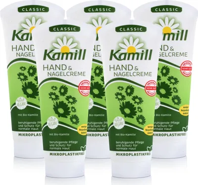 Produktbild von Kamill Hand & Nagelcreme Classic 100ml - Handcreme Kamillenextrakt (5er Pack)