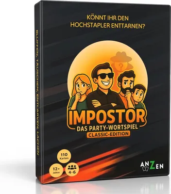 Obrázek produktu pro ANZEN 4262394130206 ANZEN - IMPOSTOR - Das Party-Wortspiel - Classic Edition