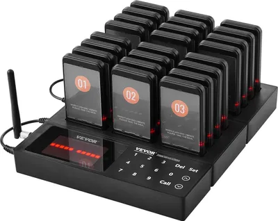 Zdjęcie produktu dla Pager Restauracyjny System Przywoławczy Pager 24 szt.