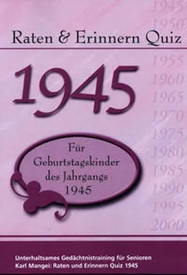 Obrázok produktu pre Raten & Erinnern Quiz 1945