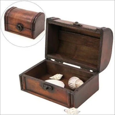 Produktbild von Schatzkiste Holz 21 klein