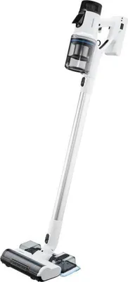 Obrázek produktu pro MEDION P400 W Tyčový vysavač s funkcí vytírání (bezdrátový, bezsáčkový, cyklónová technologie, 400 W, tyčový vysavač 2v1, ruční vysavač, dobíjecí baterie, prachový senzor, HEPA H13, dotykový LED displej, kartáčová role)