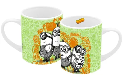 Produktbild von Ausmaltasse Minions 250ml, Geda Labels, 16674