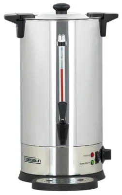Heißwasserspender 10 L Doppelwand Edelstahl