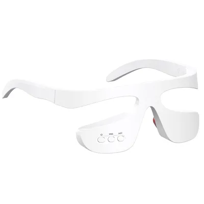 Produktbild von Augenpflegegerät,Rotlicht-Therapiebrille mit Mikrostrom & Wärme zur Reduzierung von Augenringen,Schwellungen,feinen Linien,verbessert Stimmung,Schlaf