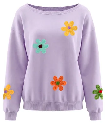 Image de T-shirt pour femmes Aleida - couleur lilas, taille L