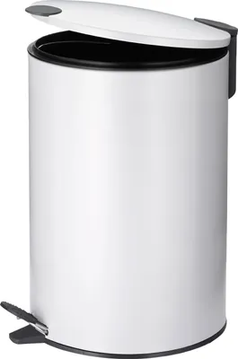 Produktbild von 12-liter-treteimer in weiß Kela line 10641