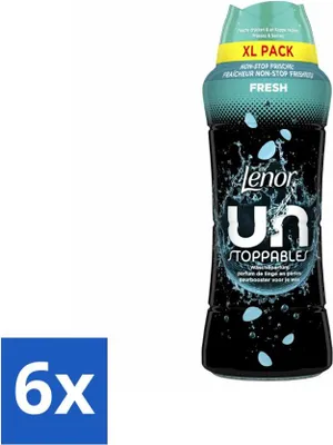 Produktbild von Lenor Unstoppables – Duftverstärker – Fresh – Non-Stop-Frische – Großpackung - Vorteilspack - 6 Stücke