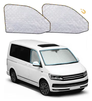 Produktbild von Set von 2 Magnetischen Sonnenschutz für VW T5 T6