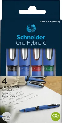 Immagine prodotto di Penne A Sfera Schneider One Hybrid C 0,3 Mm, 4 Colori