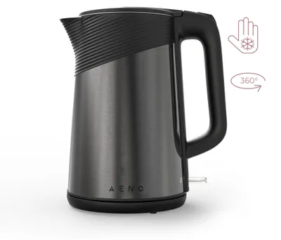 Immagine prodotto di Aeno AEK0003 AENO Wasserkocher EK3 1.7L, 360°drehbar edelstahl/schw retail
