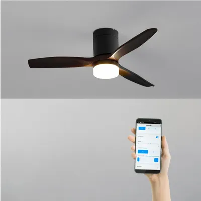 Produktbild von WIND CALM - Leiser Deckenventilator 40W mit technischen ABS-Blättern in verschiedenen Größen