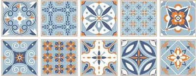 Obrázek produktu pro Sada PVC obkladových panelů obsahující 20 kusů, rozměry 20 x 20 cm, voděodolná a odolná proti oleji, ideální dekorativní prvek do obývacích prostor, kuchyně a koupelny.