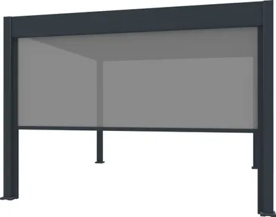 Produktbild von Weide Sonnenrollo für Weide Pergola | anthrazit