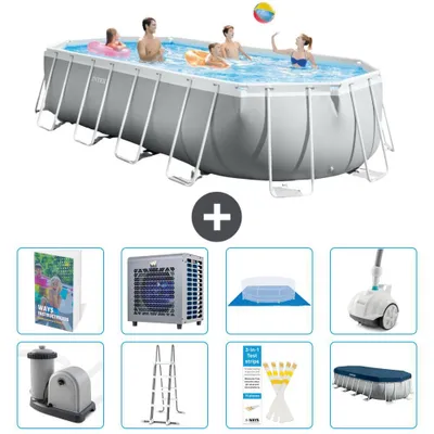 Produktbild von Prism Frame Pool Oval - 610x305x122 cm - 9-teilig  S547