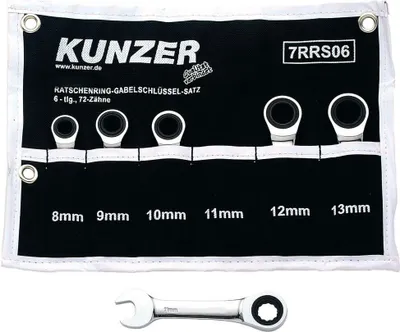 Produktbild von Kunzer Schlüsselsatz "Stubby", 6-tlg. 7RRS06