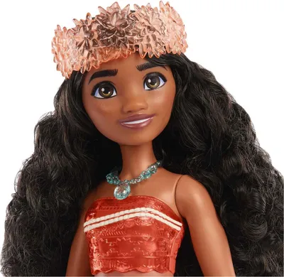 Produktbild von Disney Princess Disney Prinzessin-Spielzeug, Vaiana-Modepuppe mit Accessoires, Modepuppe, Weiblich, 3 Jahr(e), Mädchen, 279,4 mm, 150 g