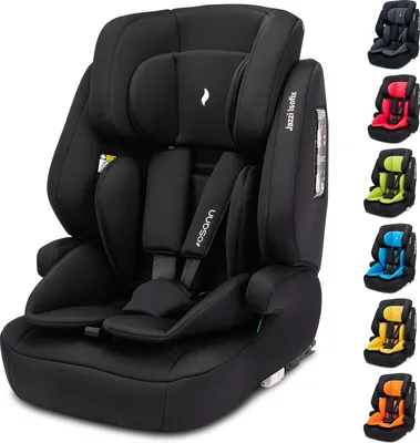 Produktbild von Osann Jazzi Isofix, der sichere Kindersitz ab 1 Jahr 76–150 cm, mitwachsender Kinderautositz (9-36 kg)  - Black