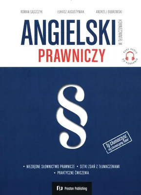 Immagine prodotto di Angielski prawniczy w tłumaczeniach z kursem audio MP3