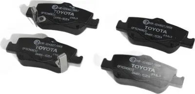 Produktbild von TOYOTA Auris Original Bremsbeläge hinten 04466-YZZE4 OE