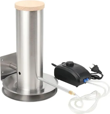 Produktbild von Kaltrauchgenerator für Grill und Smoker - BBQ Zubehör - Metall - Für Holzkohlegrill - 2–3 kg Kapazität - Kochen/Backen/Grillen