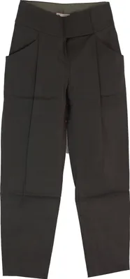 Produktbild von Julia Lehmann Desinger Damen Stoff Hose Stoffhose Chino High Waist Business Grösse 38 Farbe Grau