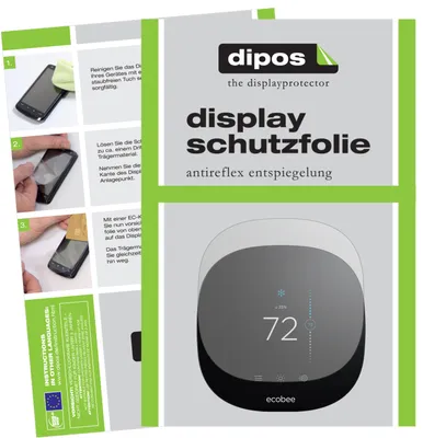 Produktbild von 6x Schutzfolie für Ecobee ecobee 4 matt Displayschutzfolie Folie Display Schutz