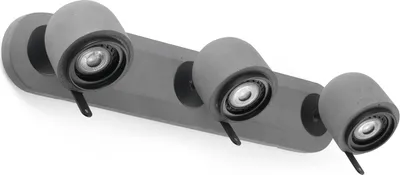Produktbild von Faro 43502, Oberfläche, 3 Glühbirne(n), GU10, IP20, Grau