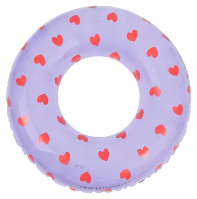 Immagine prodotto di Gommone da nuoto - Viola - Sweet Hearts - Diametro 90 cm