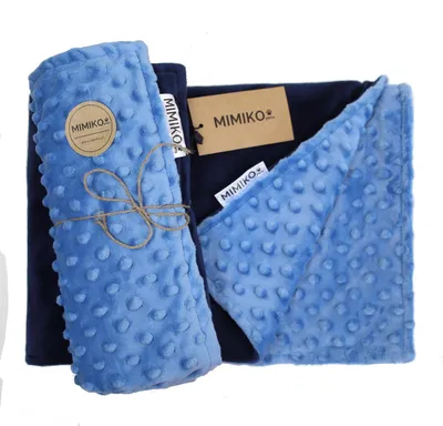 Produktbild von Weiche Decke für Hundedecke Katzendecke Haustierdecke (100x75cm) Blau