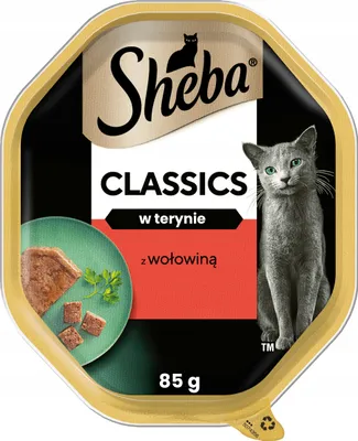 Zdjęcie produktu dla Sheba Tacka Pasztet Wołowina 85g